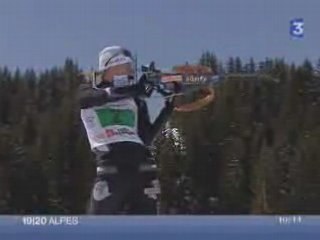 Biahlon Pauline 2008 : Relais mixte Les Saisies