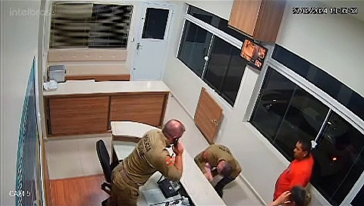 Recém-nascida é salva pela PM após engasgar com leite materno