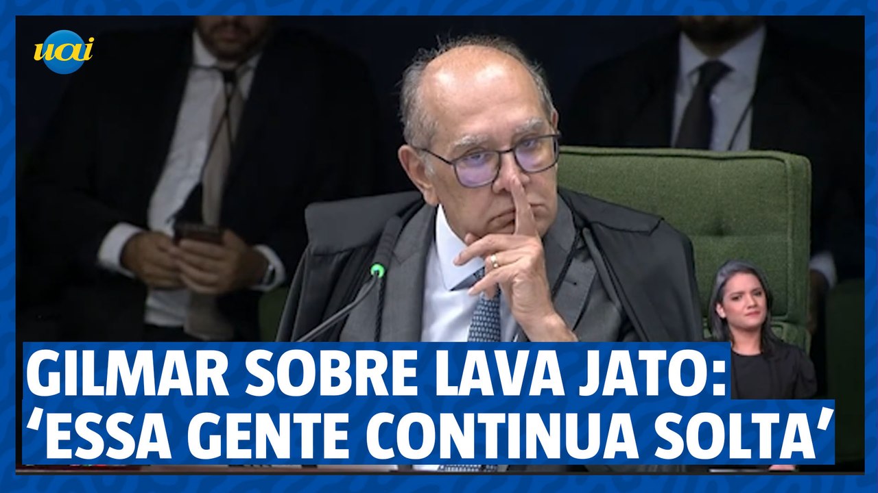 ‘Essa gente continua solta e não está respondendo a processo’, diz Gilmar Mendes sobre Lava Jato