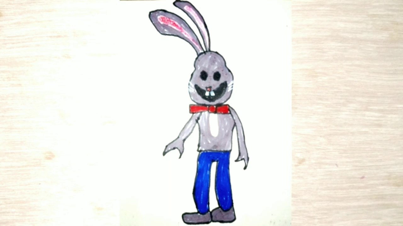 How to draw Mr.Hopps(Mr.Hopps playtime house)