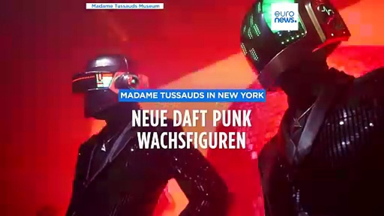 New york: madame tussauds bekommt neue daft punk-wachsfiguren