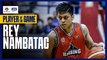 PBA Player of the Game Highlights: Rey Nambatac logs stellar Blackwater debut in escape vs. Meralco
