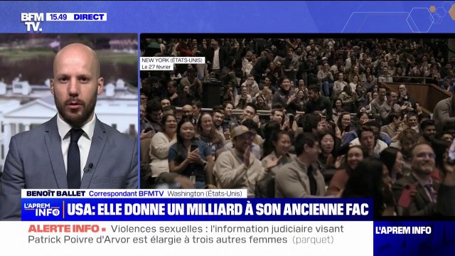 États-Unis: une riche nonagénaire fait un don d'un milliard de dollars à son ancienne université pour la rendre gratuite à tous les étudiants