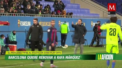 Barcelona quiere renovar a Rafael Márquez