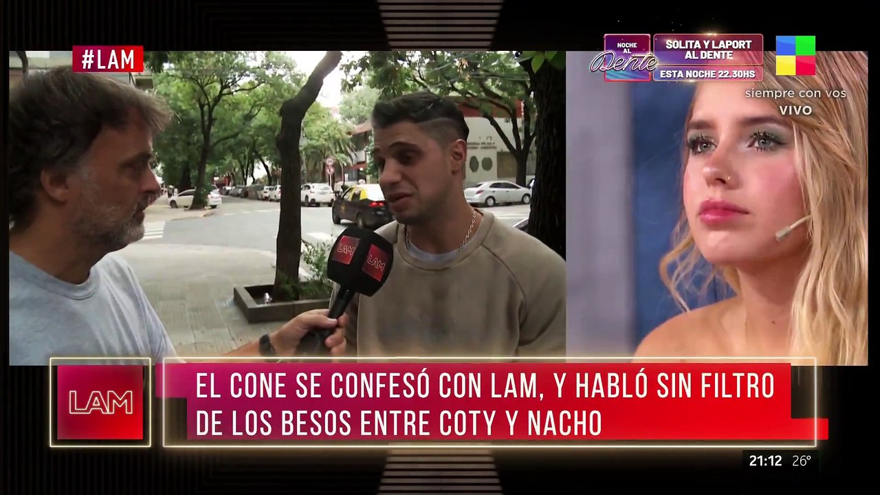 "El Conejo" aseguró que ya sabía que Nacho Castañares y Coti Romero habían estado juntos