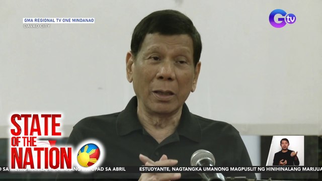 FPRRD, itinangging tinawag niyang Drug Addict si PBBM | SONA