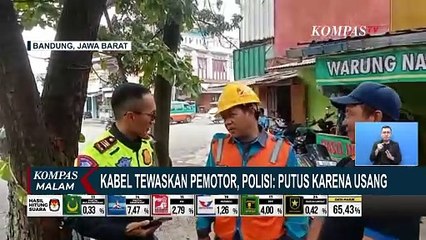 Kabel Sling Tewaskan Pemotor di Bandung, Polisi Bakal Periksa PLN dan Telkom