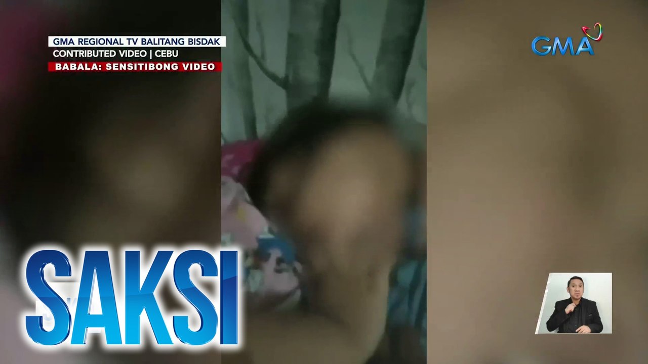 Pananakit at tangkang paggilit ng ama sa anak, ni-livestream pa; suspek, arestado | Saksi