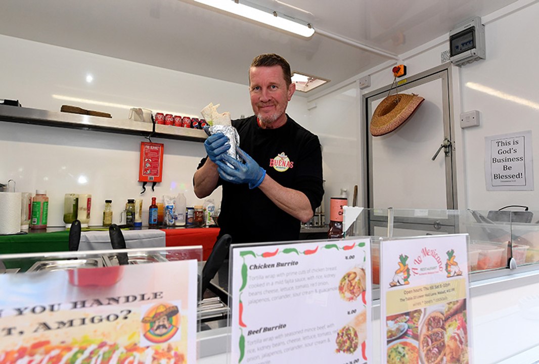 The Express & Star visit Buenas Burritos, Park Street, Walsall