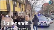 Vecinos de Barcelona atrapan a tres carteristas y los entregan a los Mossos