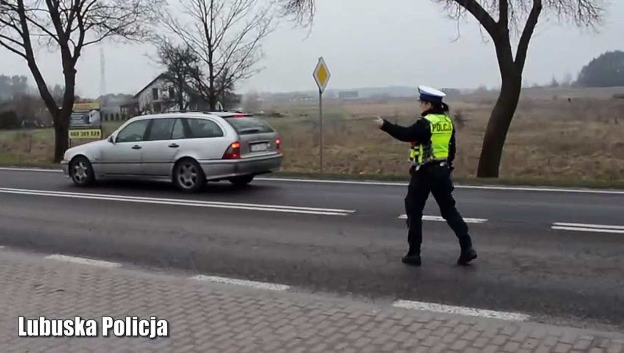Działania "Prędkość" prowadzone przez policję w Krośnie Odrzańskim