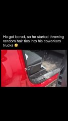 thoriwing hair ties in random cars  Follow for more