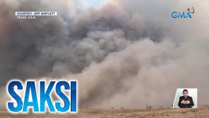 Mahigit 100,000 ektaryang lupain sa Amerika, tinupok ng wildfire | Saksi