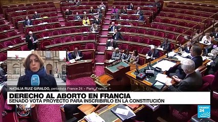 Informe desde París: Senado francés vota proyecto para incluir el aborto en la Constitución
