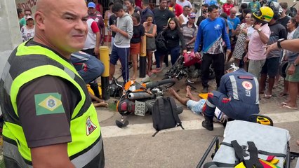 Acidente no Alto da Boa Vista deixa quatro pessoas feridas