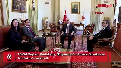 Meclis Başkanı Kurtulmuş, Bulgaristan'ın Ankara Büyükelçisi'ni kabul etti