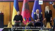 Sichereheitskonferenz in Albanien: Selenskyj bittet Balkanländer um Hilfe