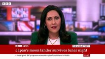 Japan Moon lander survives lunar night _ BBS News