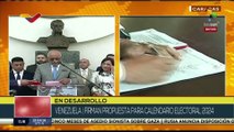 “Quien decide la fecha de una elección en Venezuela es el Consejo Nacional Electoral”