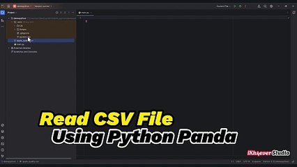 Read CSV File Data using Pandas Python