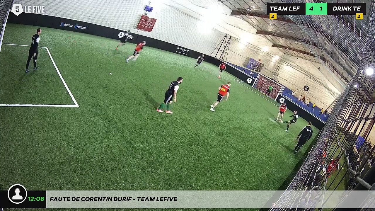 Faute de Corentin Durif - TEAM LEFIVE