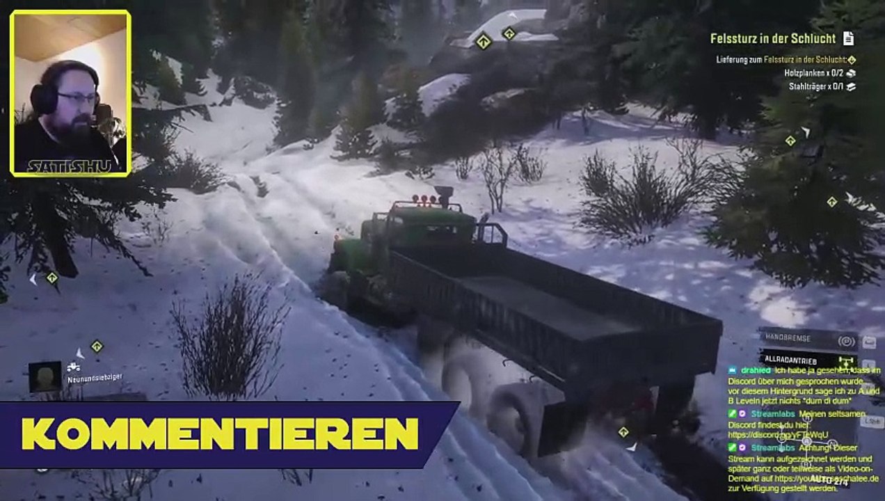 Wer keine Schneeketten hat, dem muss geholfen werden. SnowRunner #319