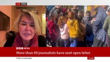 Journalists call for access to Gaza in open letter _ BBC News
