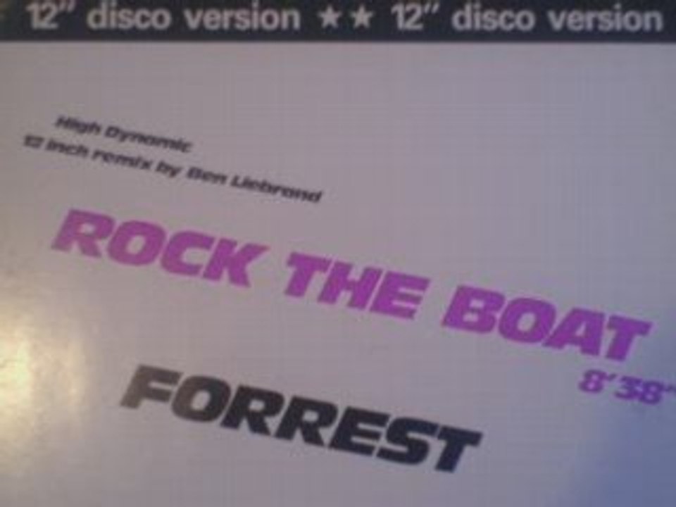 Forrest - Rock the boat (disco version)