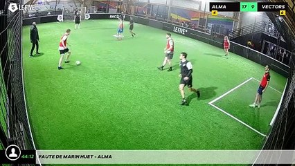 Faute de Marin Huet - ALMA