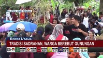 Potret Antusiasme Warga Berebut Gunungan, Sadranan Tradisi Warga Klaten Jelang Ramadan