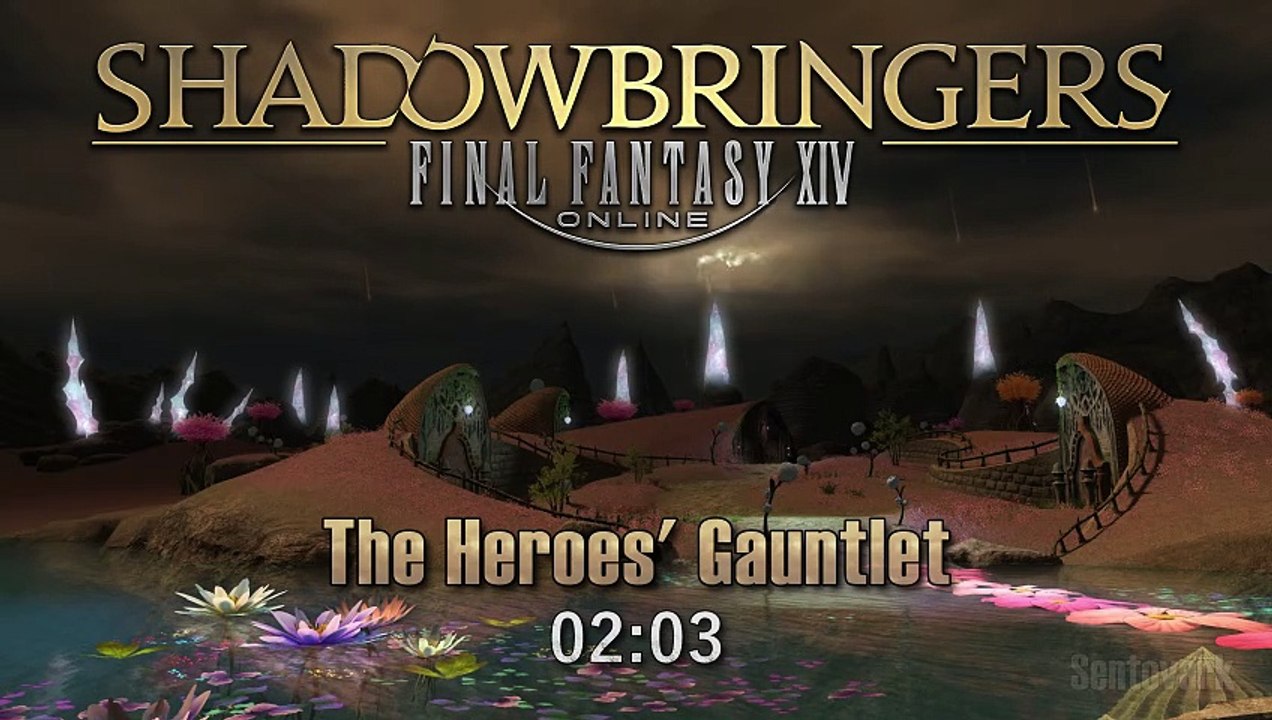 Final Fantasy XIV Shadowbringers Soundtrack - The Heroes' Gauntlet (Dungeon) | FF14 Music and Ost