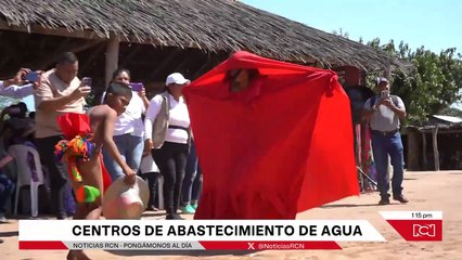 Tres centros de abastecimiento de agua funcionan en La Guajira