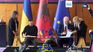 Zelenskyy seeks more ammunition support at southeastern European summit in Albania