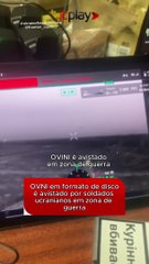 OVNI em formato de disco é avistado por soldados ucranianos em zona de guerra
