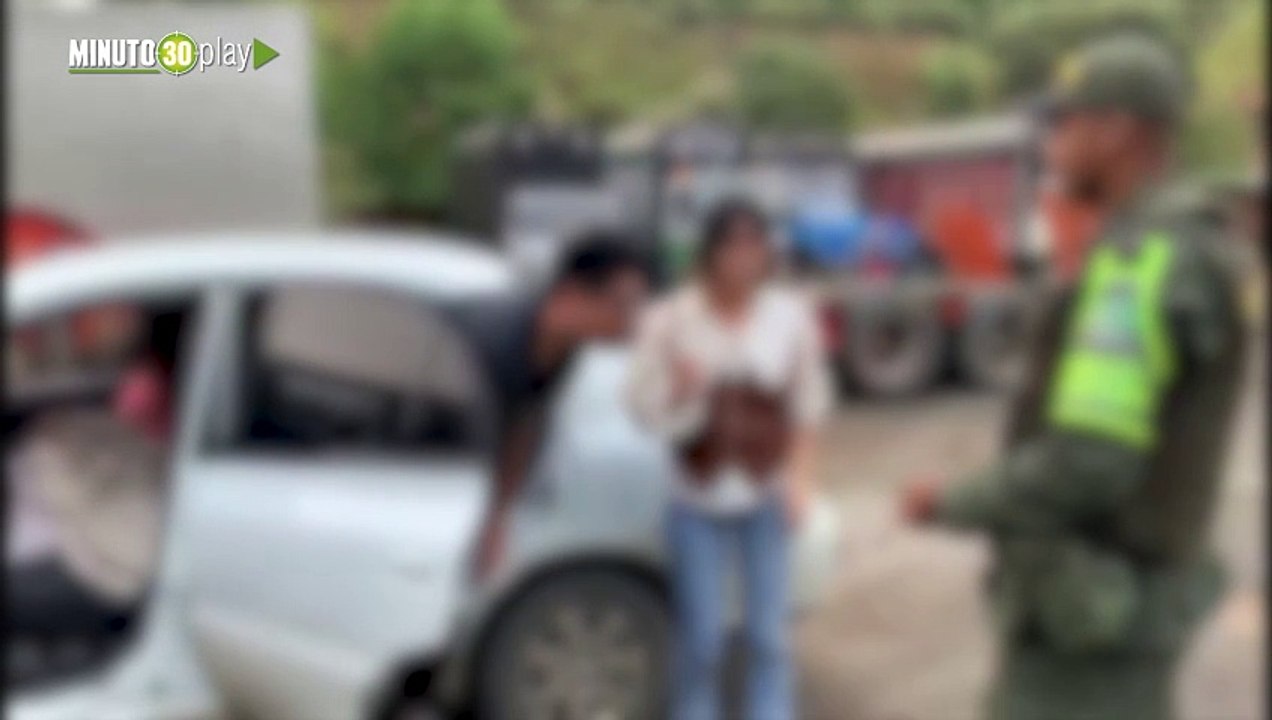 Conductor extranjero fue capturado por tráfico de migrantes en la vía a Urabá Parte 2