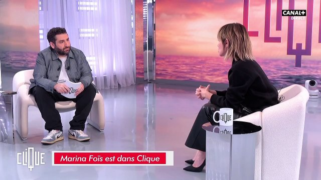 Marina Fois réagit au discours de Judith Godrèche aux César, Clique Canal+.