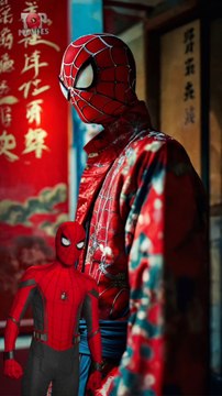 Superheroes in a Chinese Avengers vs All Marvel Characters#avengers #shorts 