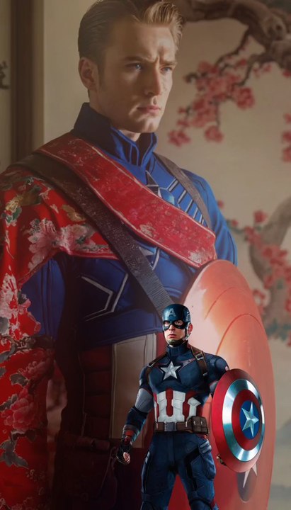 Superheroes in a Chinese  Avengers vs All Marvel Characters#avengers #shorts 