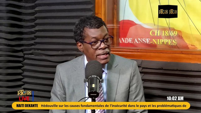 Mèt Renan Hédouville di se iresponsablite otorite leta yo ki pa gen volonte pou frennen ensekirite a