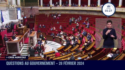Questions au Gouvernement - Questions au Gouvernement du mercredi 28 février 2024