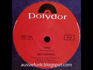 BEV HARRELL - Sing (1972)