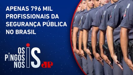 Segundo pesquisa, número de policiais cai quase 9% em dez anos