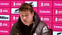 Pochettino reacts to a late 3-2 win over Leeds United