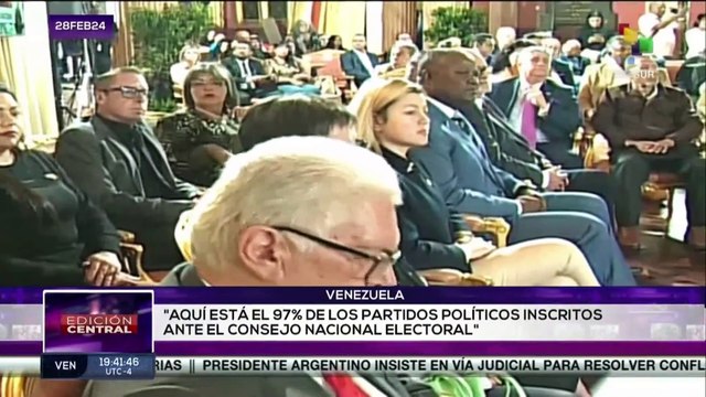 Venezuela: Unas 155 coaliciones firman Acuerdo de Diálogo Amplio