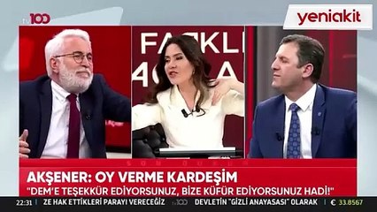 İYİ Partili isim ortalığı karıştırdı! Canlı yayında sert tartışma