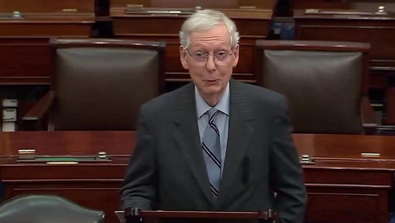 Watch: Mitch McConnell steps down as Senate Republican leader