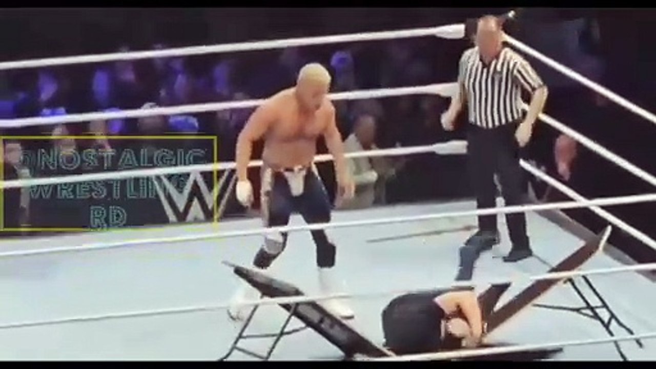 JD McDonagh smash Damien priest for Cody Rhodes at WWE Supershow