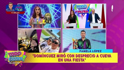 Pamela López: "Christian Domínguez miró con desprecio a Christian Cueva en una fiesta"