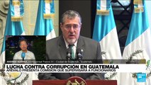Informe desde Ciudad de Guatemala: Arévalo presentó comisión contra la corrupción