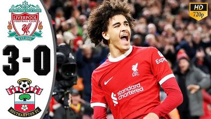 Liverpool vs Southampton 3-0 Highlights FA Cup Fifth Round 2024